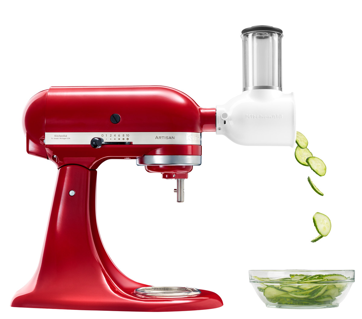 Kitchenaid robot Artisan 5KSM125EER+5KSMVSA